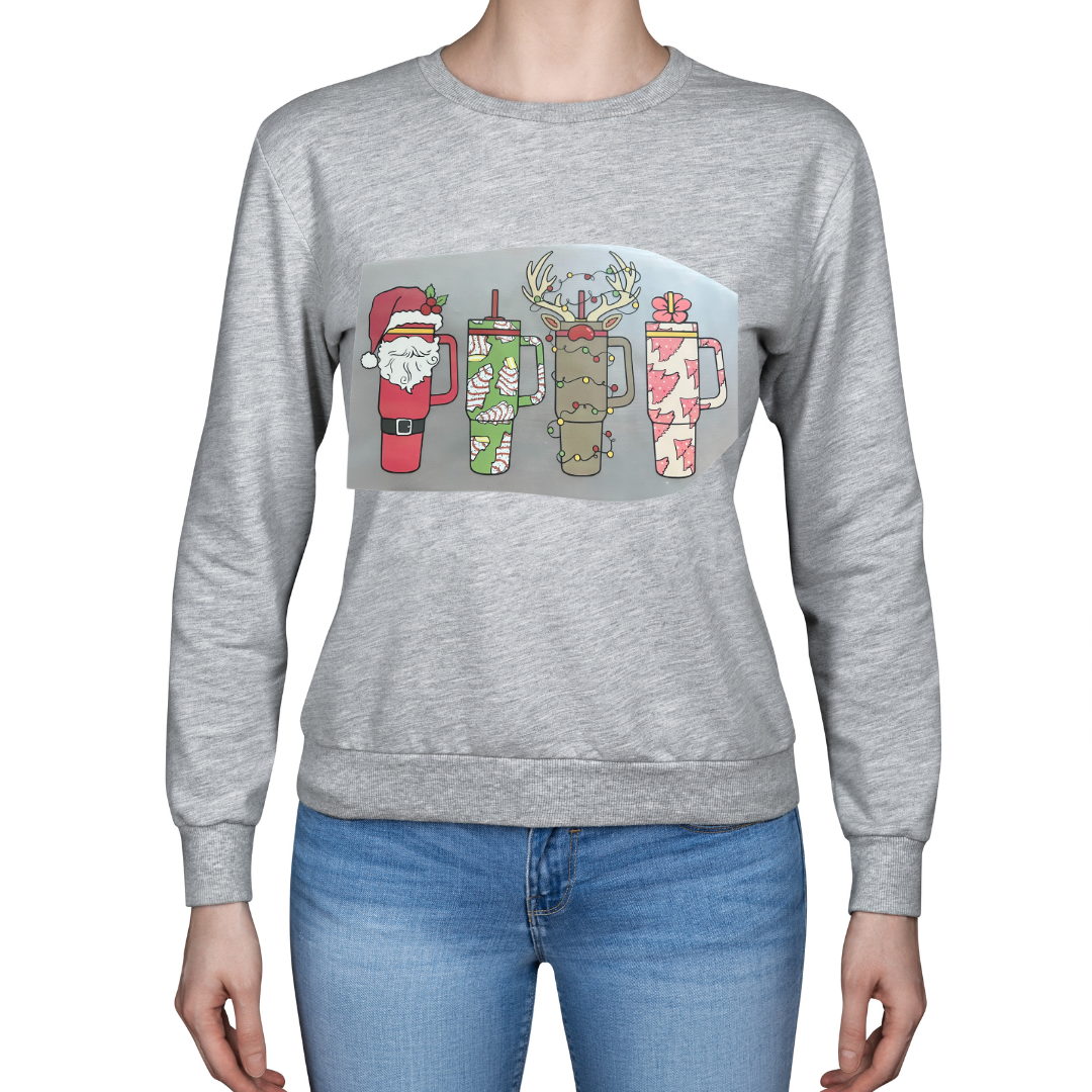 Santa cup sweater