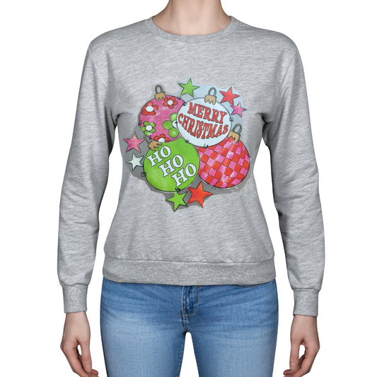 Merry Christmas Balls sweater