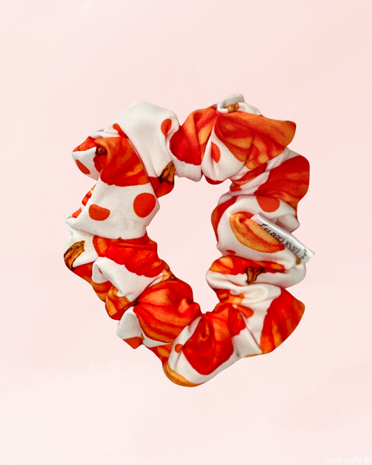 Pumpkin Patch Scrunchie – Strong Hold for Long/Thick Hair
