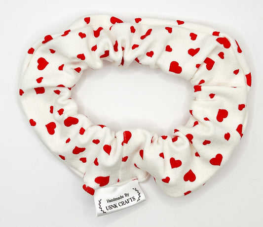 Red Heart Scrunchie