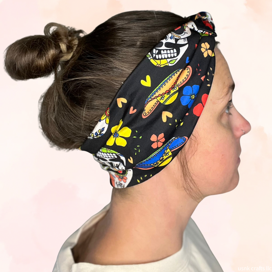 Day of the Dead headband