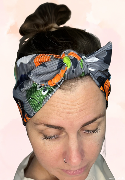 Halloween Monsters & Pumpkins Headband
