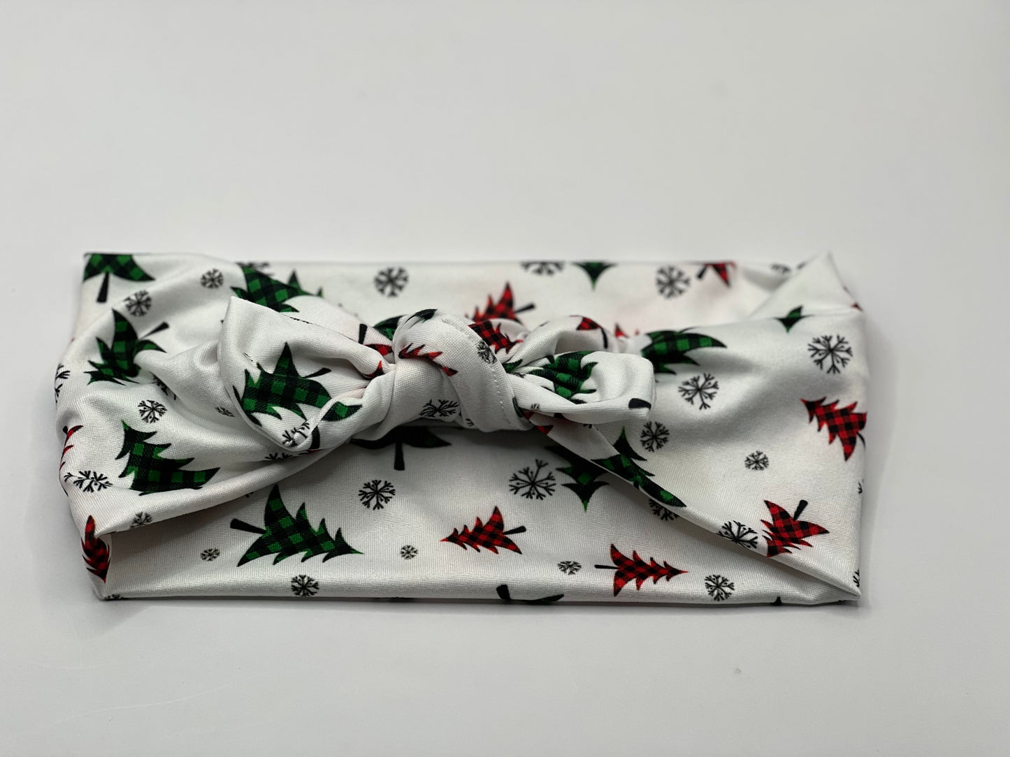 Colored Christmas Trees Headband