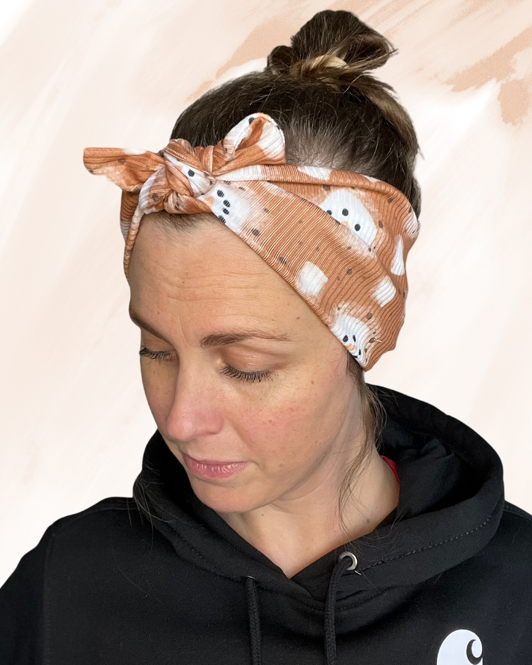 Meltin’ Hearts & Holding Hair – Snowman Headband