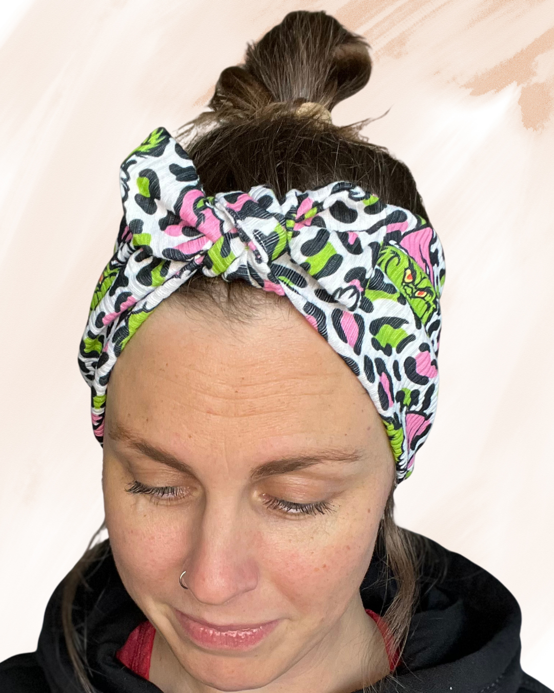 Grinchy & Gorgeous Headband – Holiday Sass Edition