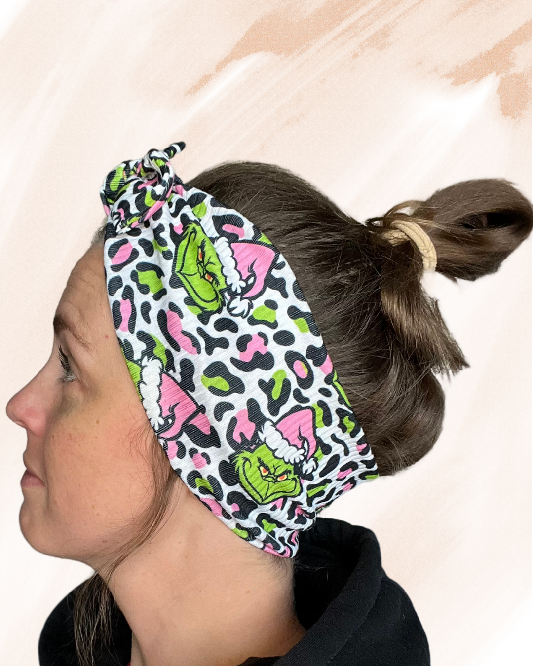 Grinchy & Gorgeous Headband – Holiday Sass Edition